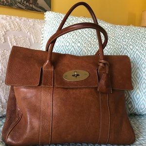 mulberry flip lock tote